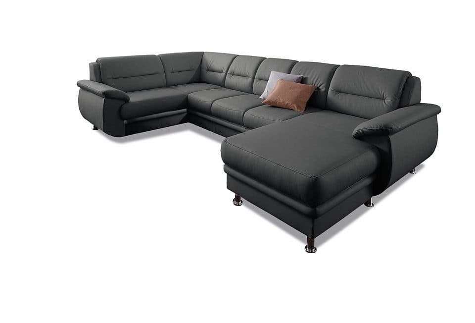 sit&more Wohnlandschaft Mailand U-Form | Grau