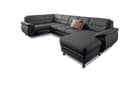 sit&more Wohnlandschaft Mailand U-Form | Grau