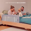 Kinderkraft Guard and Dream Bettschutzgitter | Grau 5