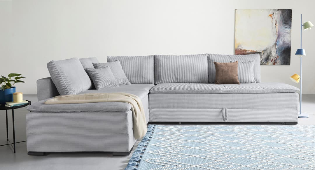 Home affaire Ecksofa Night & Day | Grau