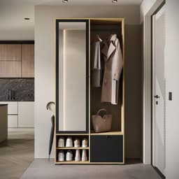 Home affaire Garderobenschrank DINO | Holztöne