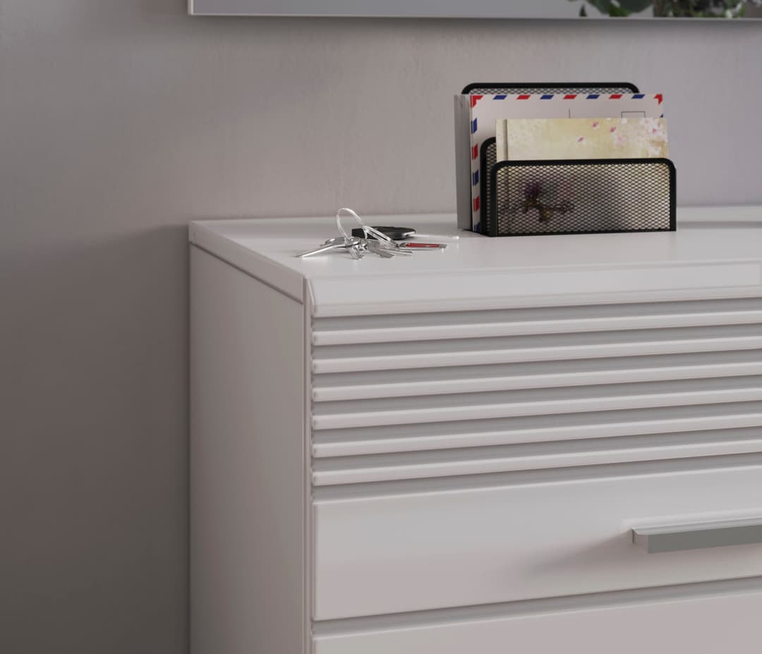 Home affaire Garderobenschrank Malmö | Weiß