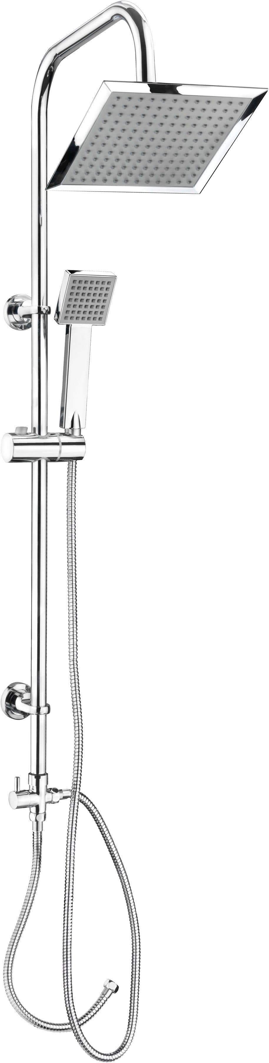 CORNAT Duschsystem Carballo | Silber