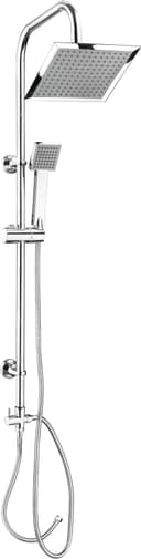 CORNAT Duschsystem Carballo | Silber