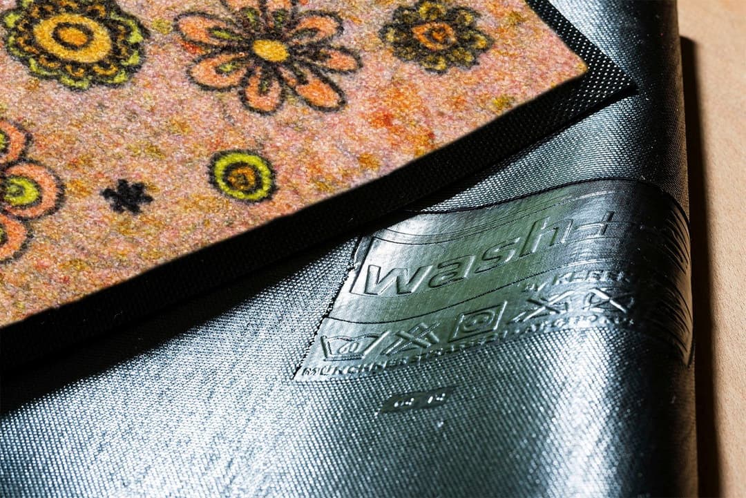 wash+dry by Kleen-Tex Läufer Bring Glück herein | Mehrfarbig