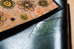 wash+dry by Kleen-Tex Läufer Bring Glück herein | Mehrfarbig