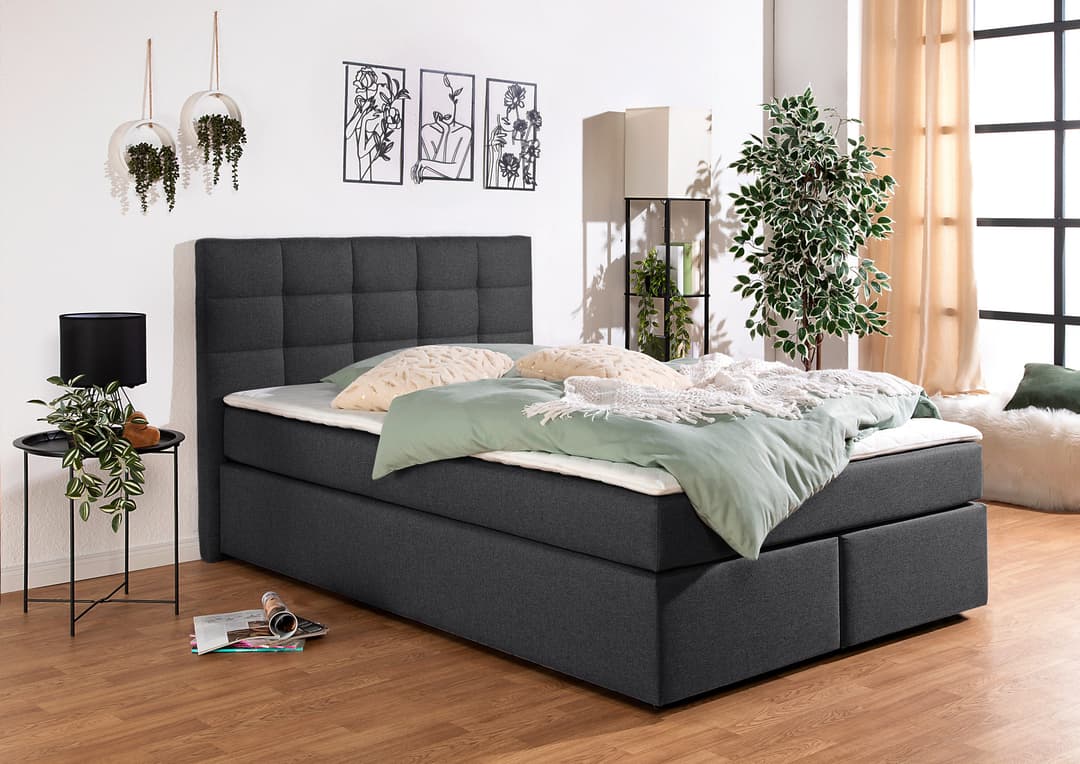 Home affaire Boxbett Ovalo | Grau