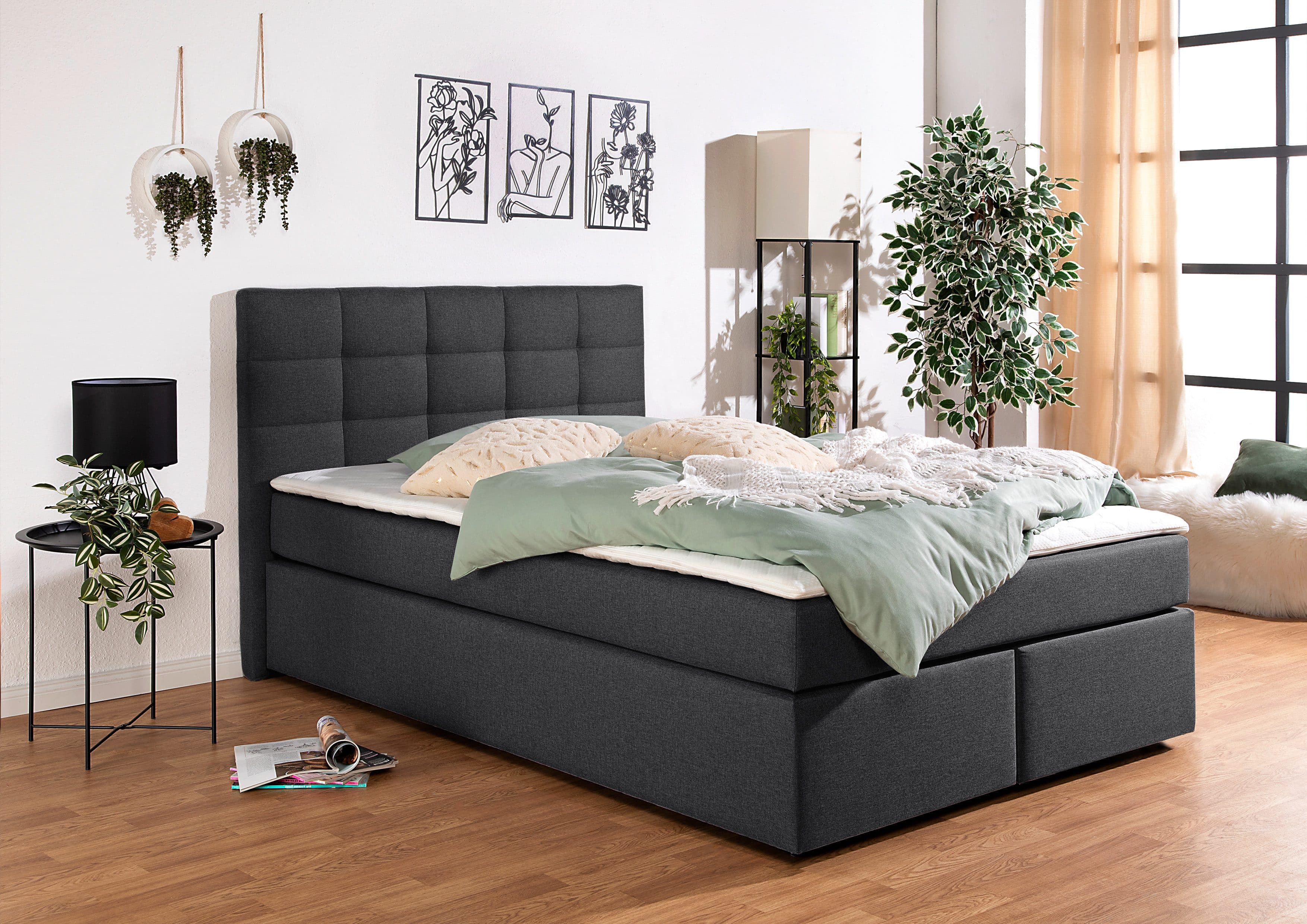 Home affaire Boxbett Ovalo | Grau