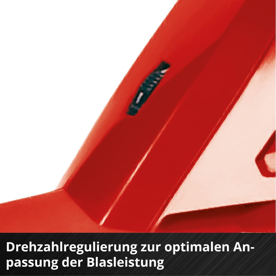 Einhell Akku-Laubbläser GC-CL 18 Li E-Solo | Rot