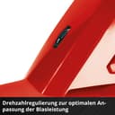 Einhell Akku-Laubbläser GC-CL 18 Li E-Solo | Rot 5