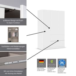 rauch COSTA Eckschrank | Weiß