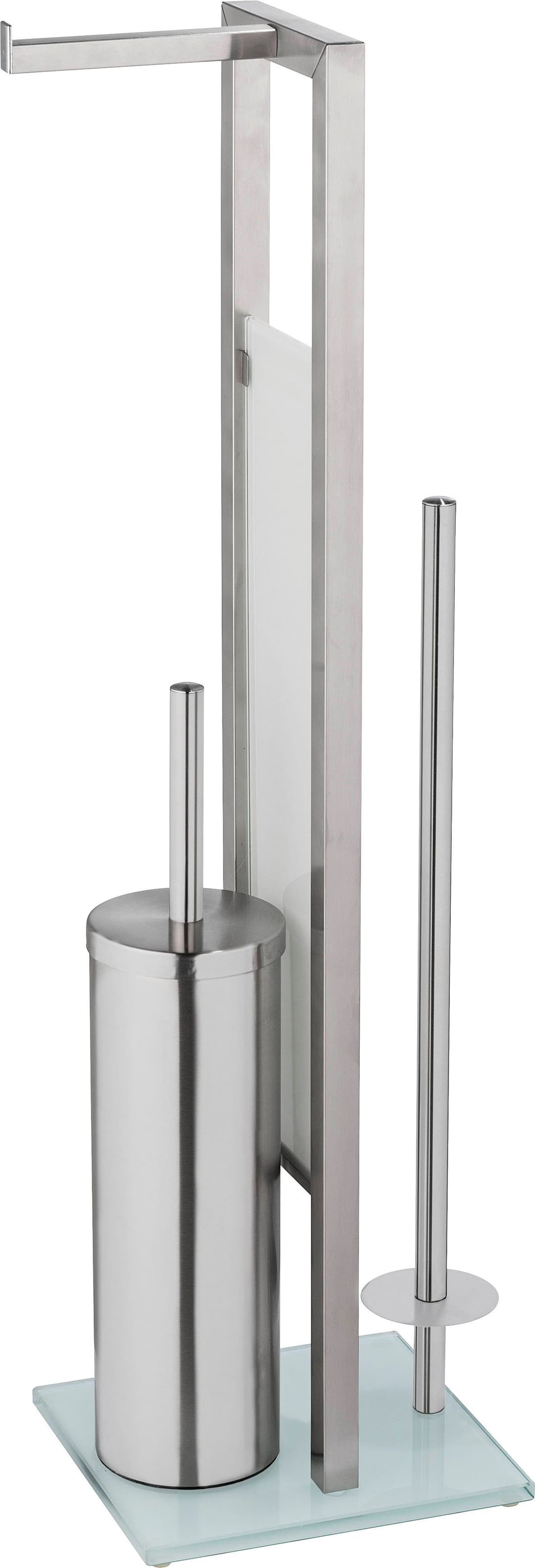 WENKO WC-Garnitur Rivalta | Silber