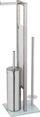 WENKO WC-Garnitur Rivalta | Silber 2