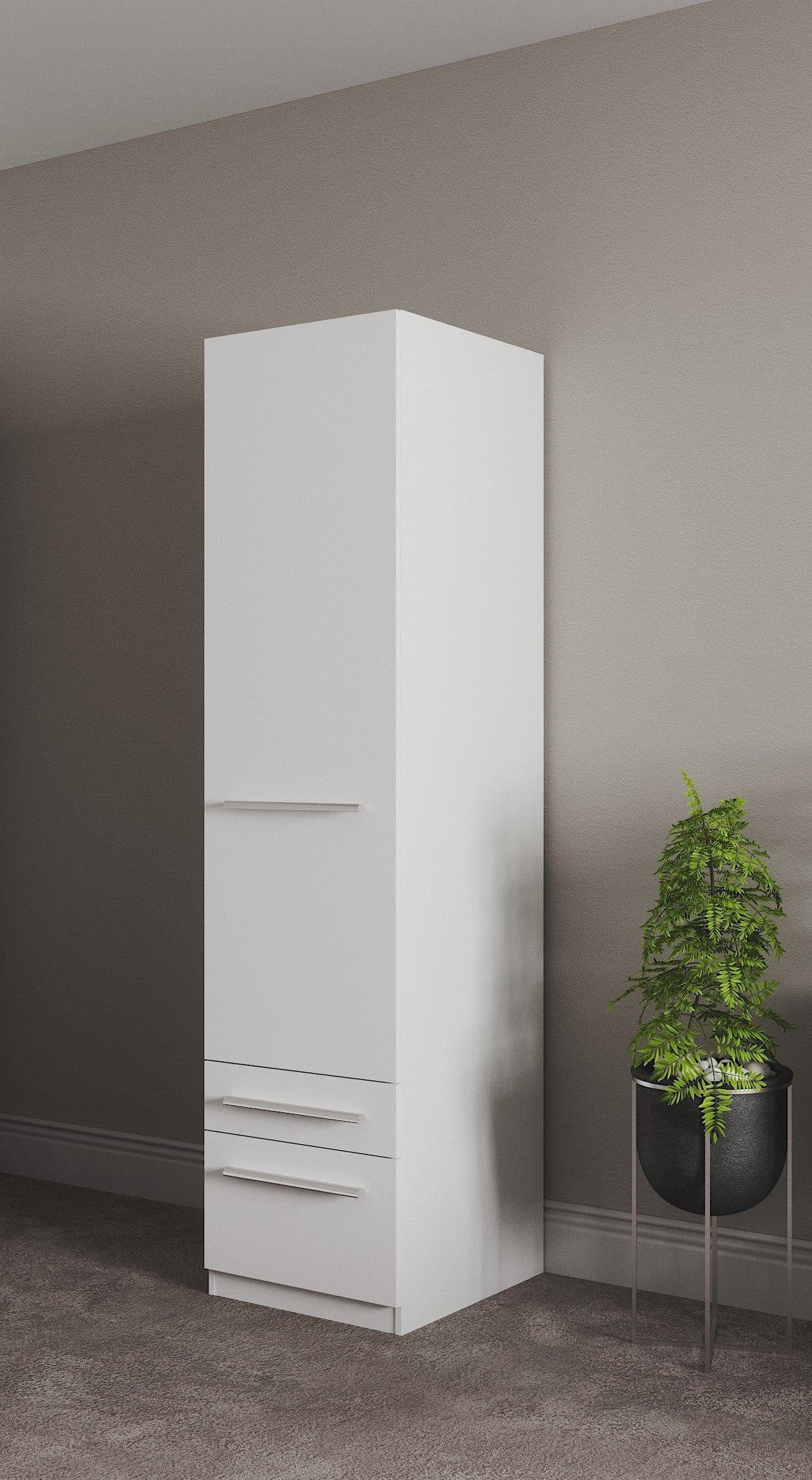 priess Kleiderschrank Barcelona | Weiß