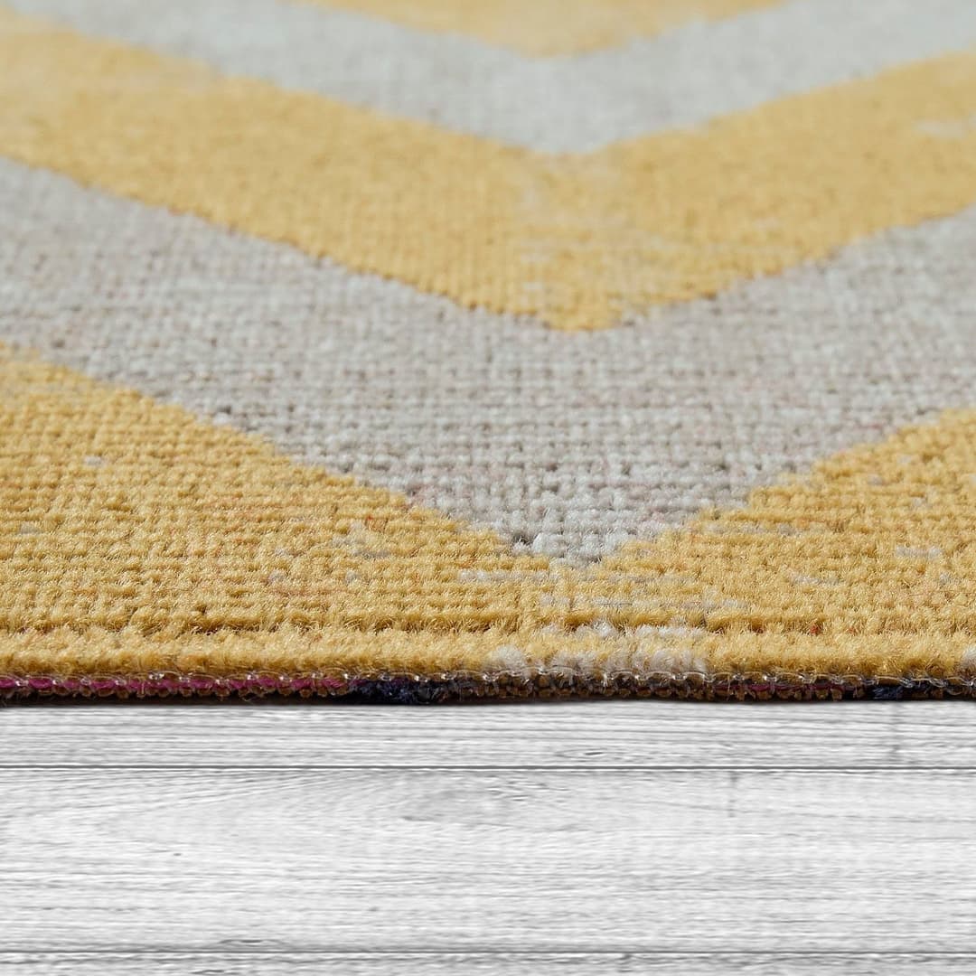 Paco Home Teppich Poco 821 | Gelb