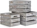 Zeller Present Holzkiste Vintage | Grau 2