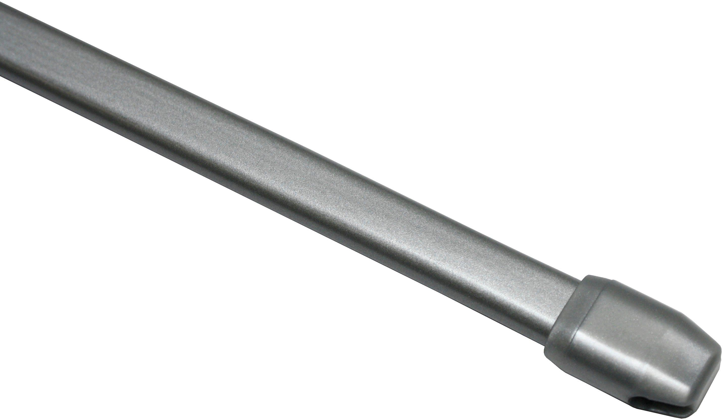 GARDINIA Scheibenstange Vitragestange | Silber