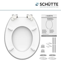 Schütte WC-Sitz BLACK STONE | Schwarz