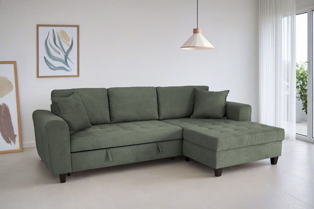 Trends by HG Ecksofa Moritz | Grün