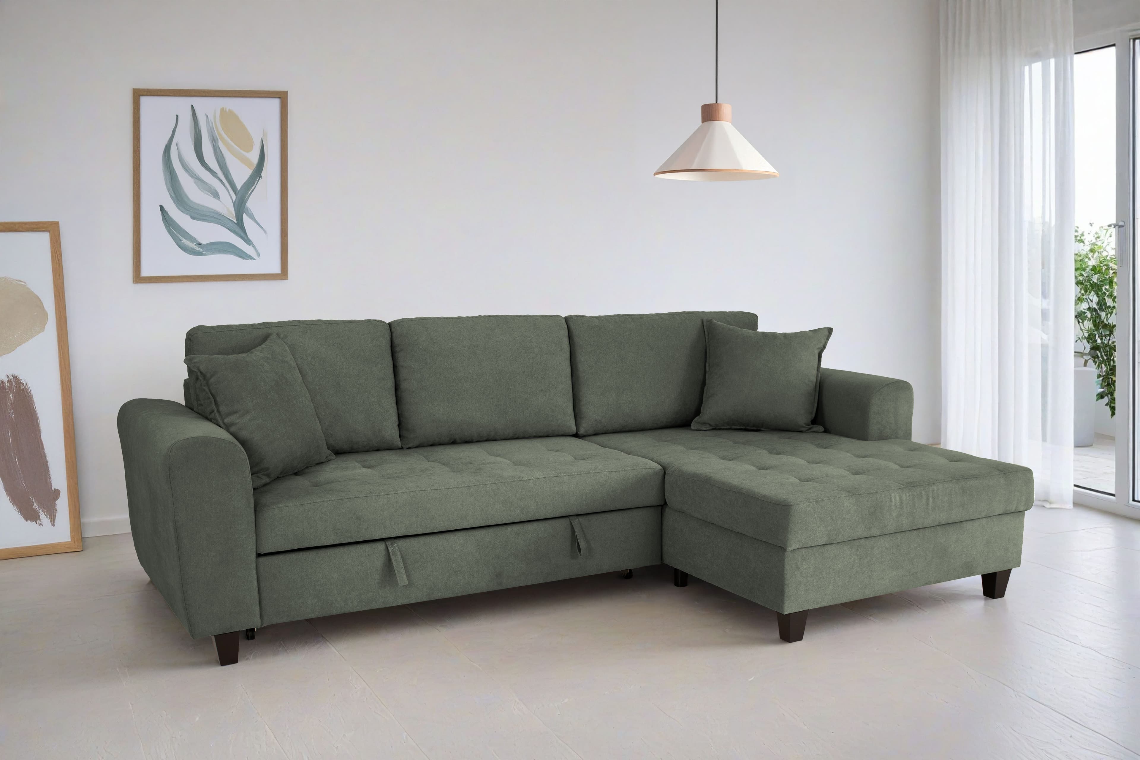 Trends by HG Ecksofa Moritz | Grün
