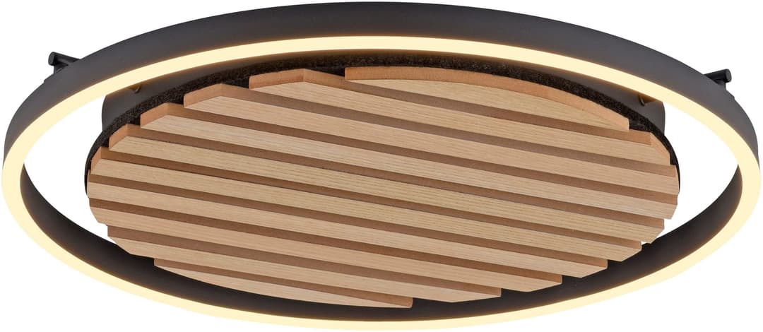 OTTO home Deckenleuchte Brockett | Holztöne