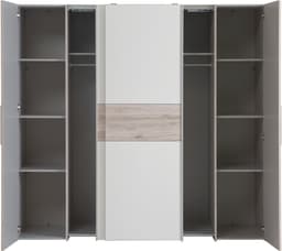 FORTE Kleiderschrank Kalixtus | Holztöne