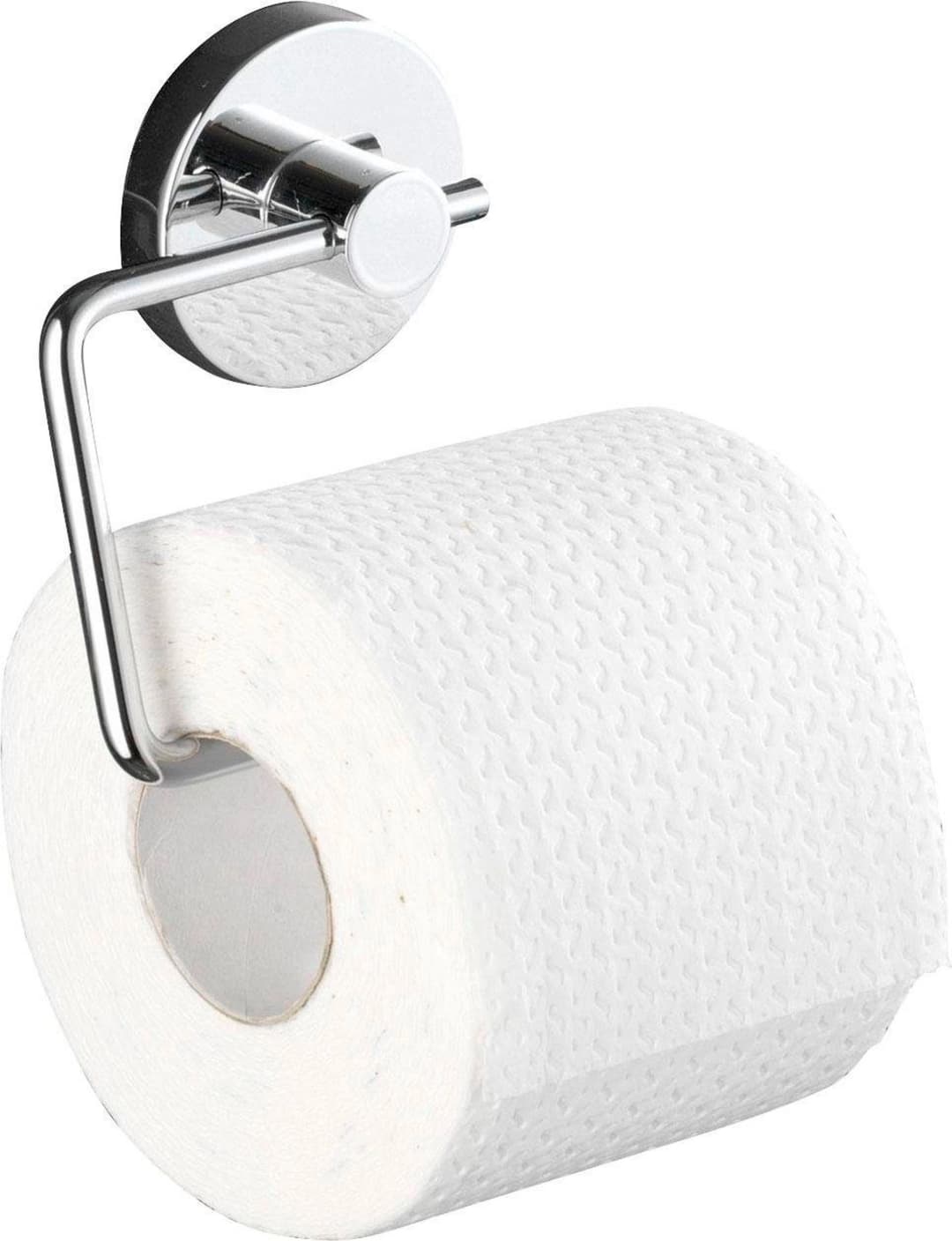 WENKO Toilettenpapierhalter Milazzo | Silber