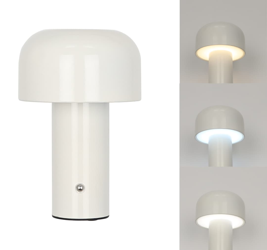 OTTO home LED Tischleuchte Ronno | Weiß