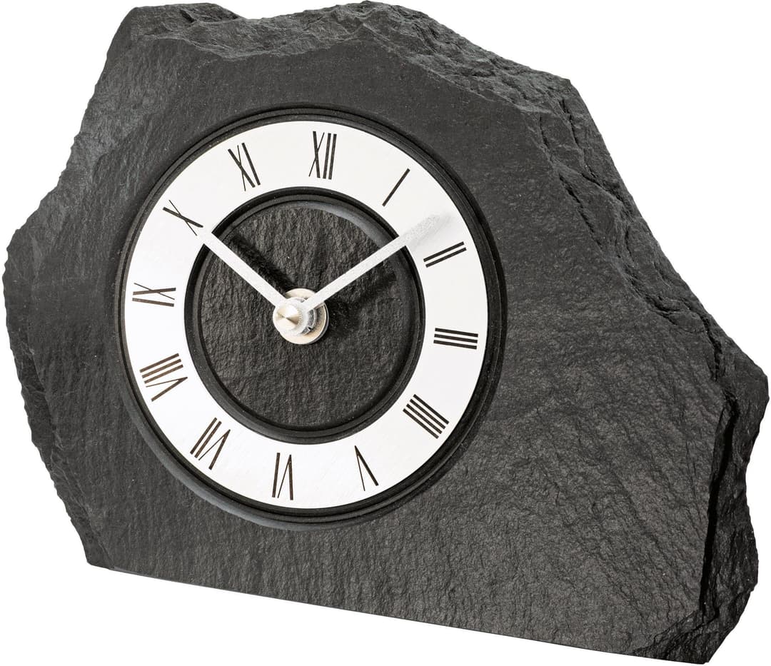 AMS Tischuhr T1104 | Grau