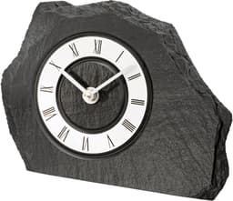 AMS Tischuhr T1104 | Grau