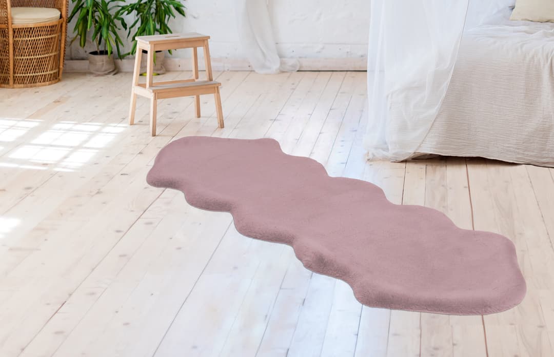 Arte Espina Fellteppich Rabbit 300 | Lila