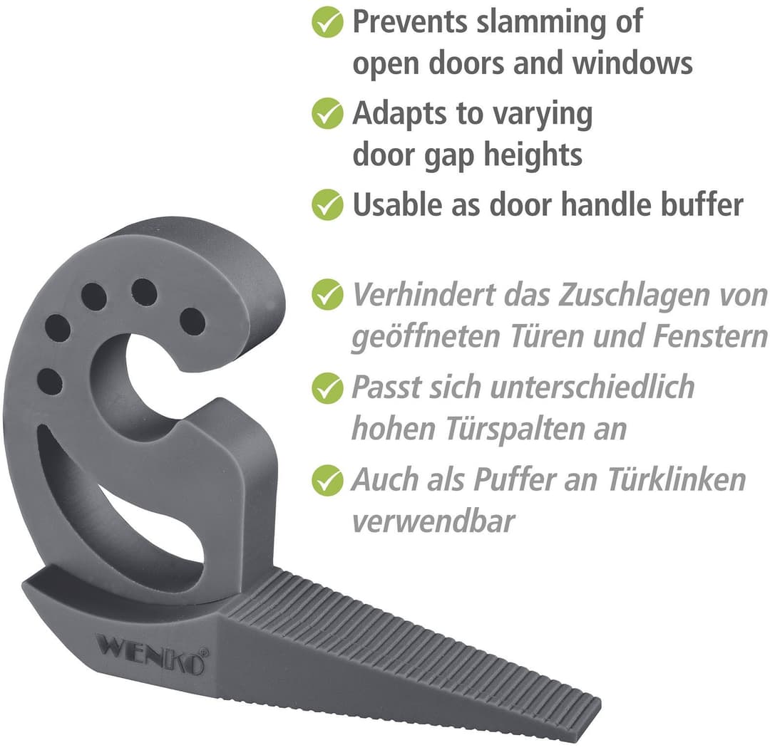 WENKO Multi-STOP® Türstopper | Grau