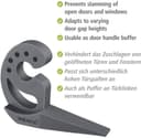 WENKO Multi-STOP® Türstopper | Grau 5
