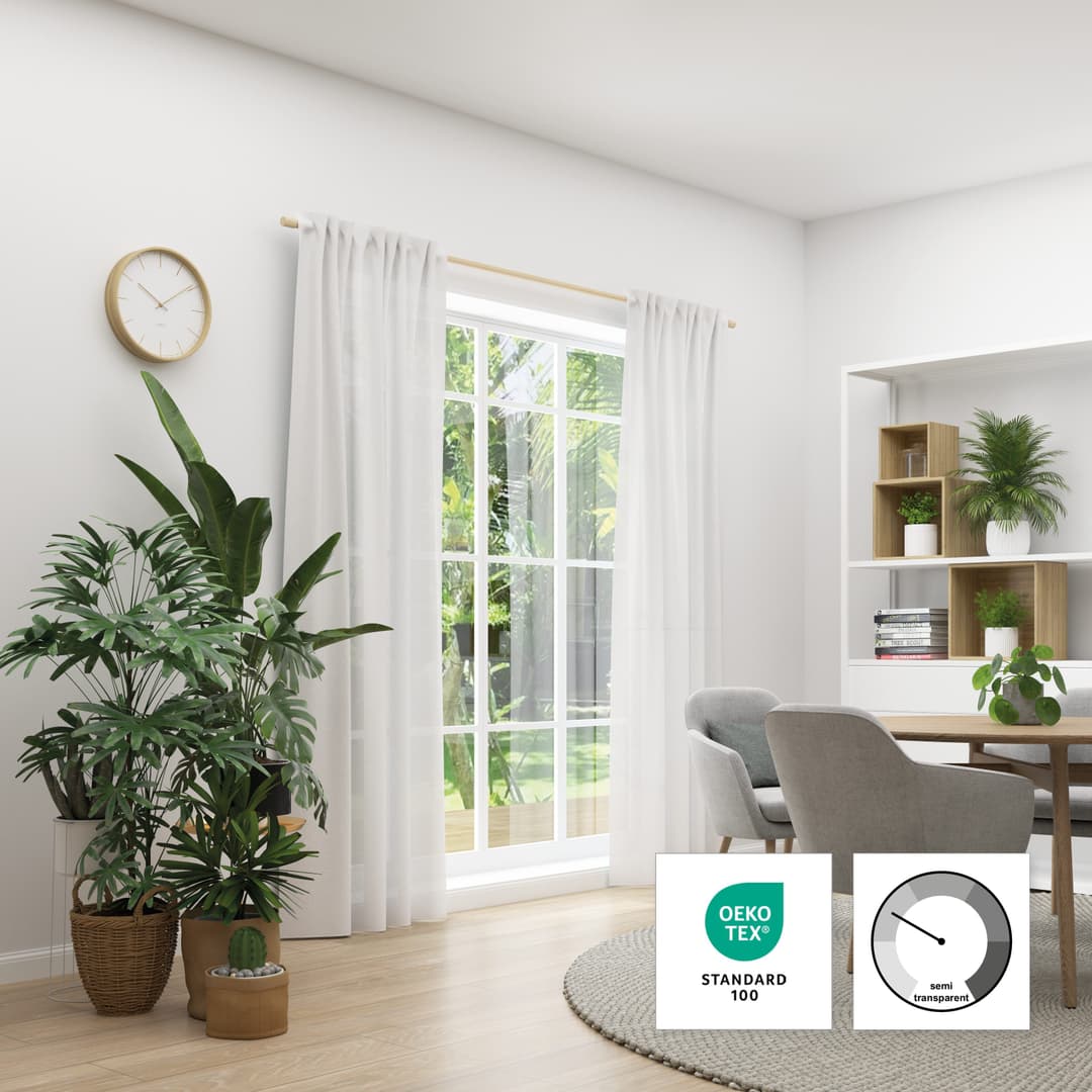 Neutex for you! Vorhang Biella | Beige