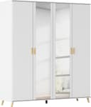 rauch Kleiderschrank FALUN | Weiß