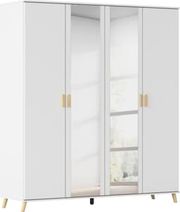 rauch Kleiderschrank FALUN | Weiß