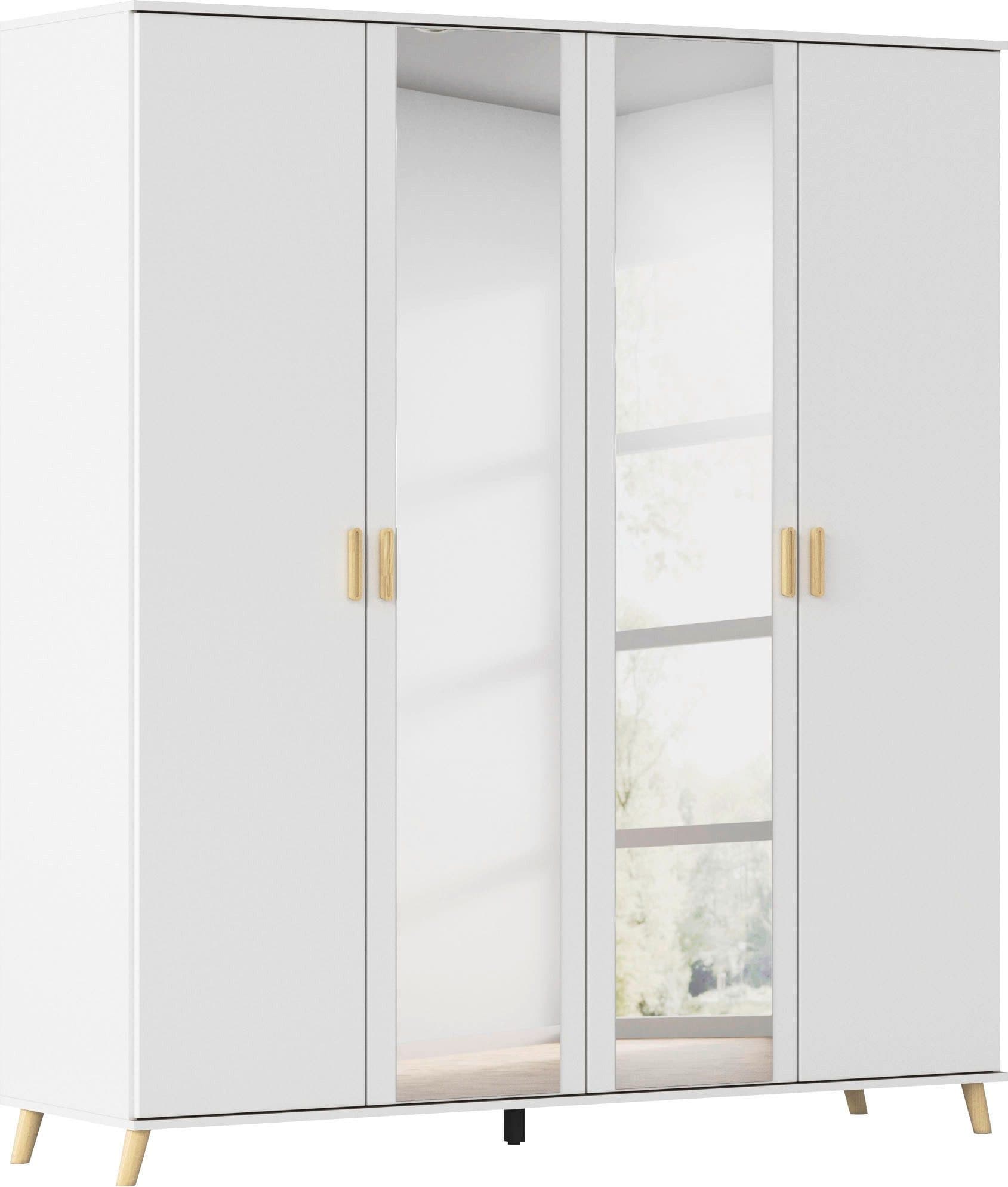 rauch Kleiderschrank FALUN | Weiß