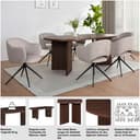 OTTO home Esstisch Callii | Braun 3