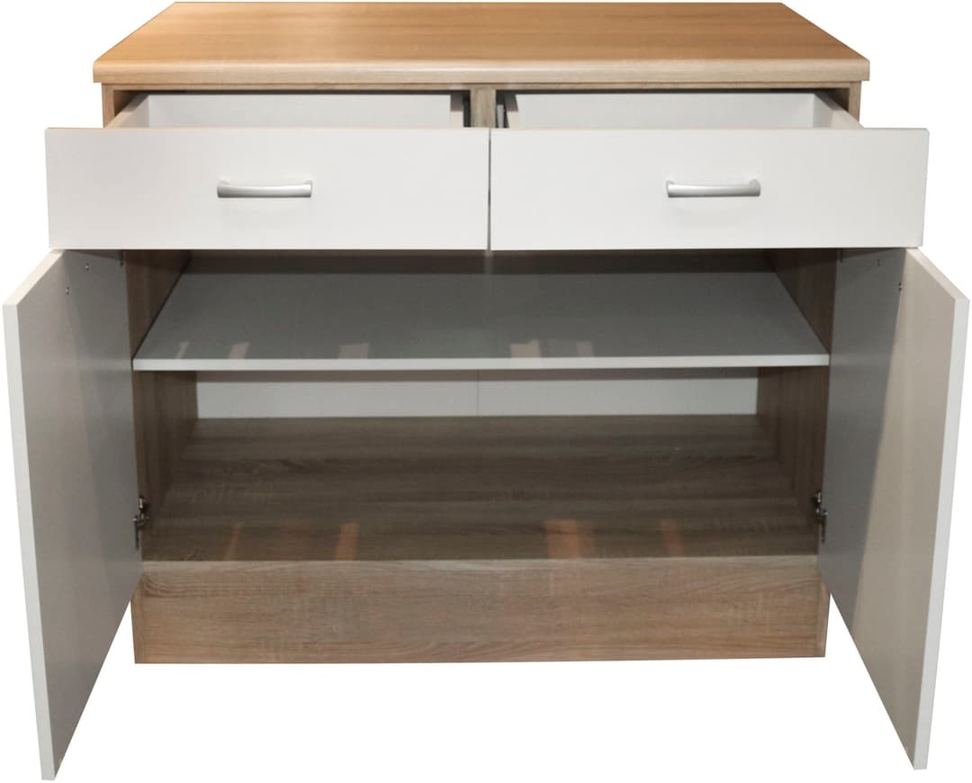 BASIC by Balculina Unterschrank Andy | Weiß