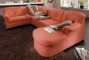 DOMO collection Wohnlandschaft Papenburg | Terrakotta 2