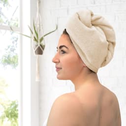 Dyckhoff Opal Turban-Handtuch | Beige