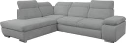 WERK2 Ecksofa Alicante Cord | Grau