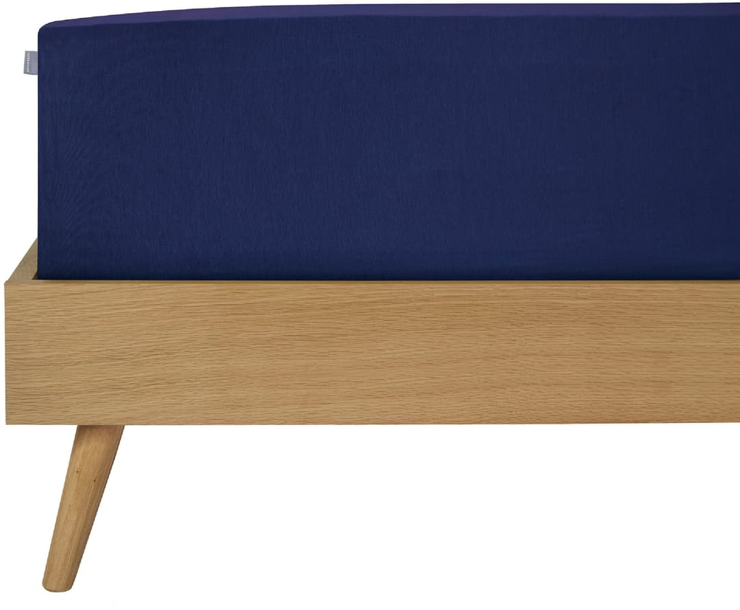 Schiesser Spannbettlaken Elli | Blau