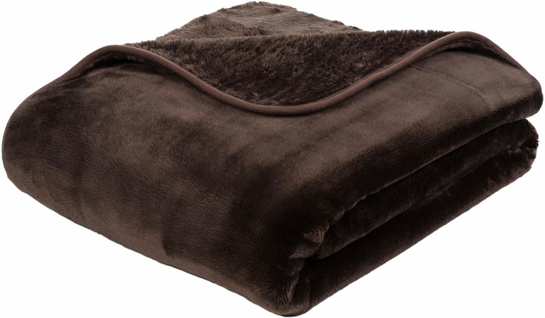 Wohndecke Premium Cashmere Feeling | Braun