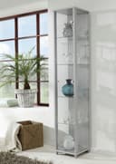 fif möbel Vitrine OPTIMA | Silber 3