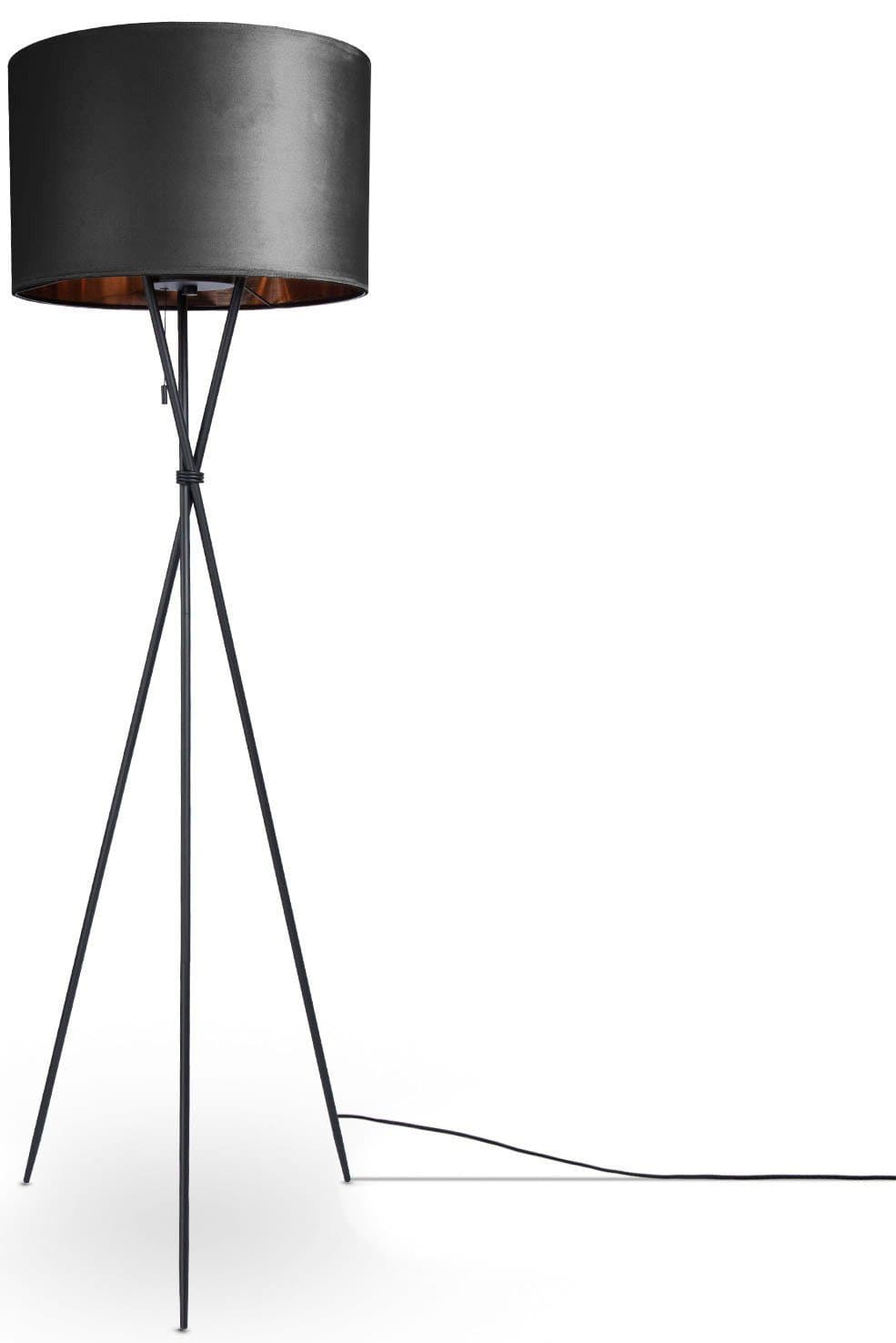 Paco Home Stehlampe Kate | Schwarz