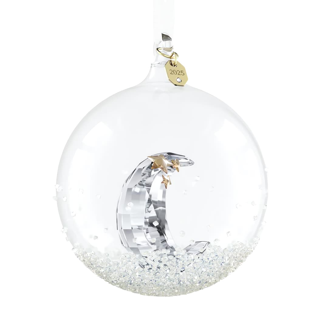 Swarovski Dekohänger Weihnachtskugel 2025 | Mehrfarbig