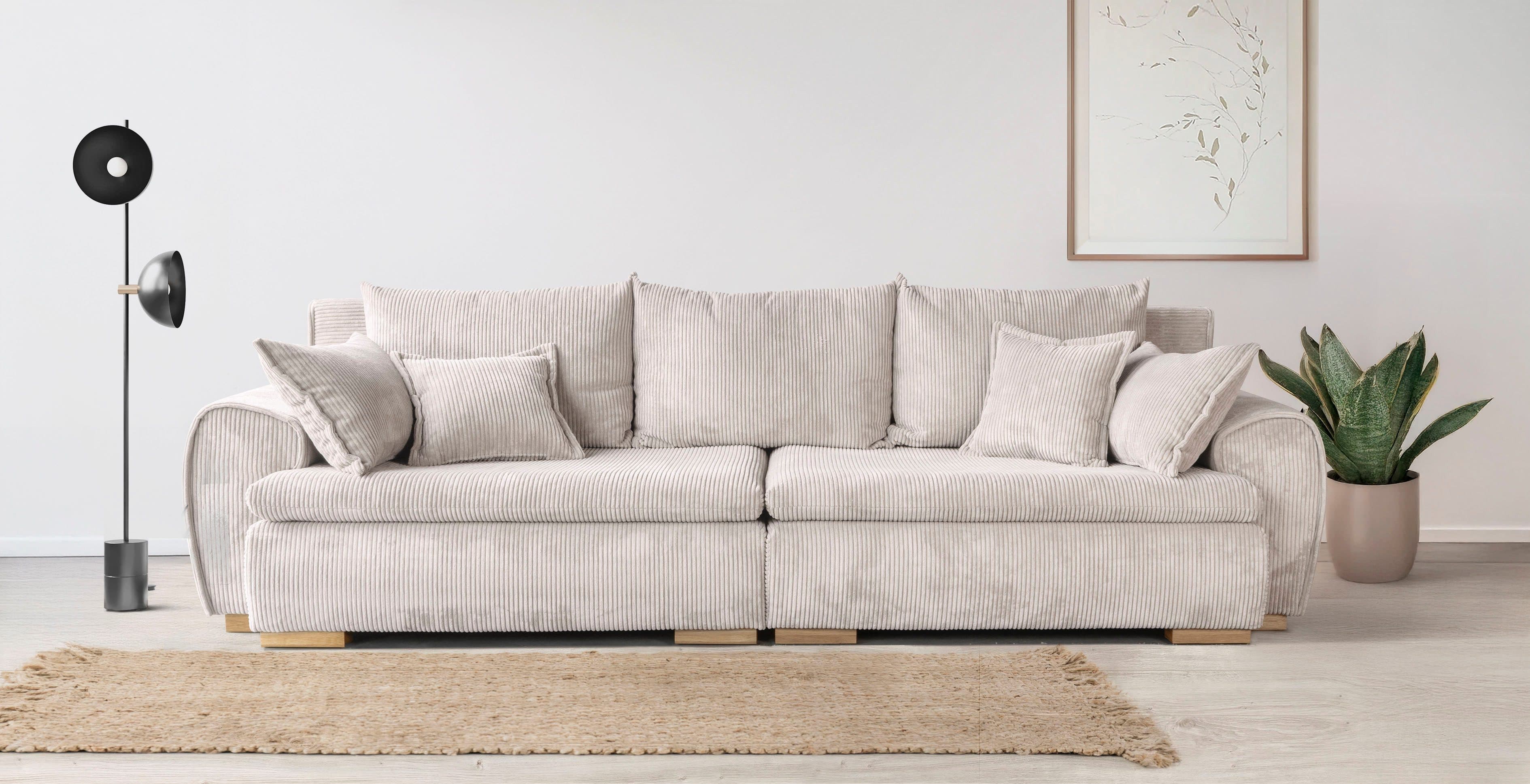 Home affaire Big-Sofa Katja | Beige