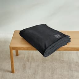 Wohndecke s.Oliver Decke Kuschelsoft | Schwarz