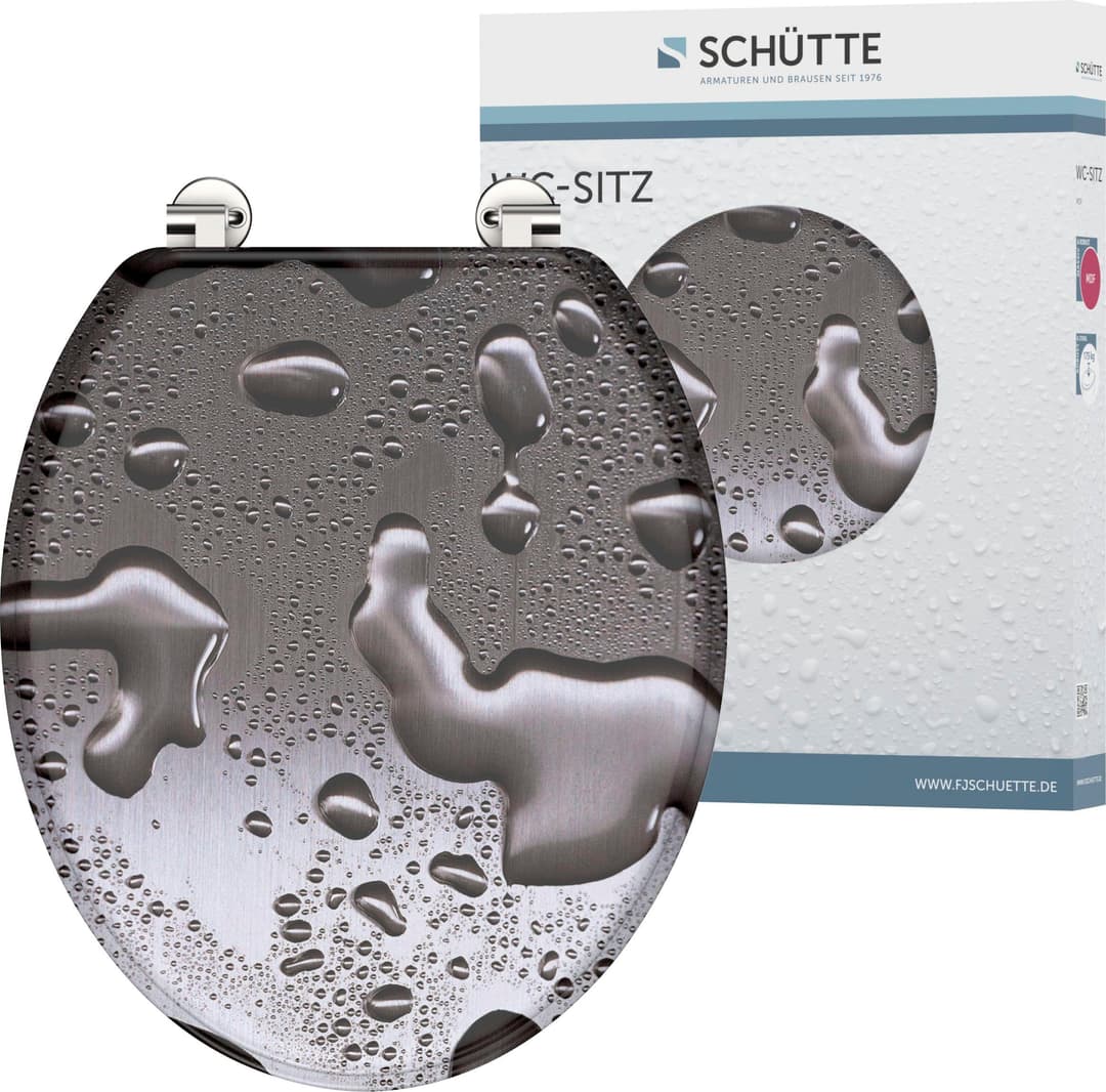 Schütte WC-Sitz Grey Steel | Mehrfarbig
